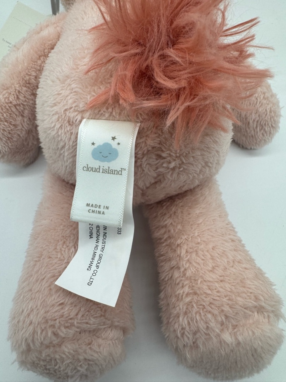 NWT Cloud Island 14” Plush Pink Unicorn - Picture 4 of 4